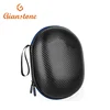 Eco-friendly Audio EVA Headphone PU Leather Travel Case for Earphone Headset