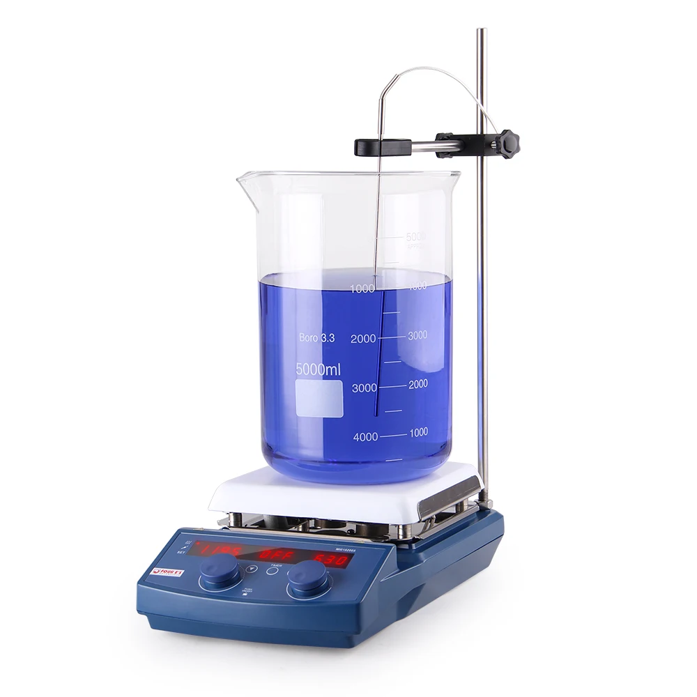 Laboratory Liquid Stirrer Heater Hotplate Stirrer 20 Liters