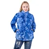 2019 New Arrival Custom Faux Fur Tie Dye Women Jacket