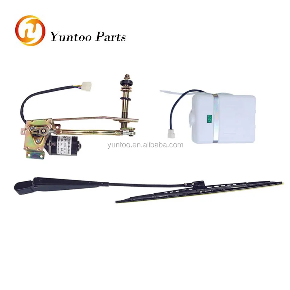 150w 24v Marine Wiper With Stainless Steel 316 Double Arm And Blade