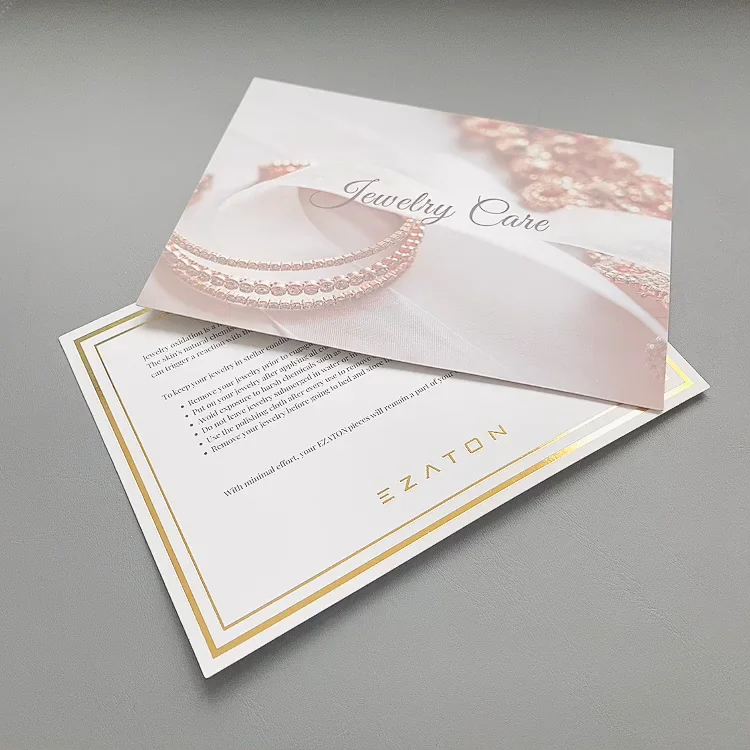 Custom High Quality Glossy Gift Card After-sale Service Card Product