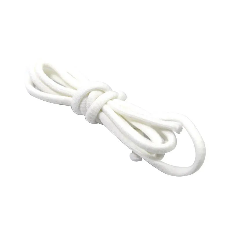 
Hot Selling Good Quality Superior Low Price Round 3mm Elastic Earloop For Face Mask 