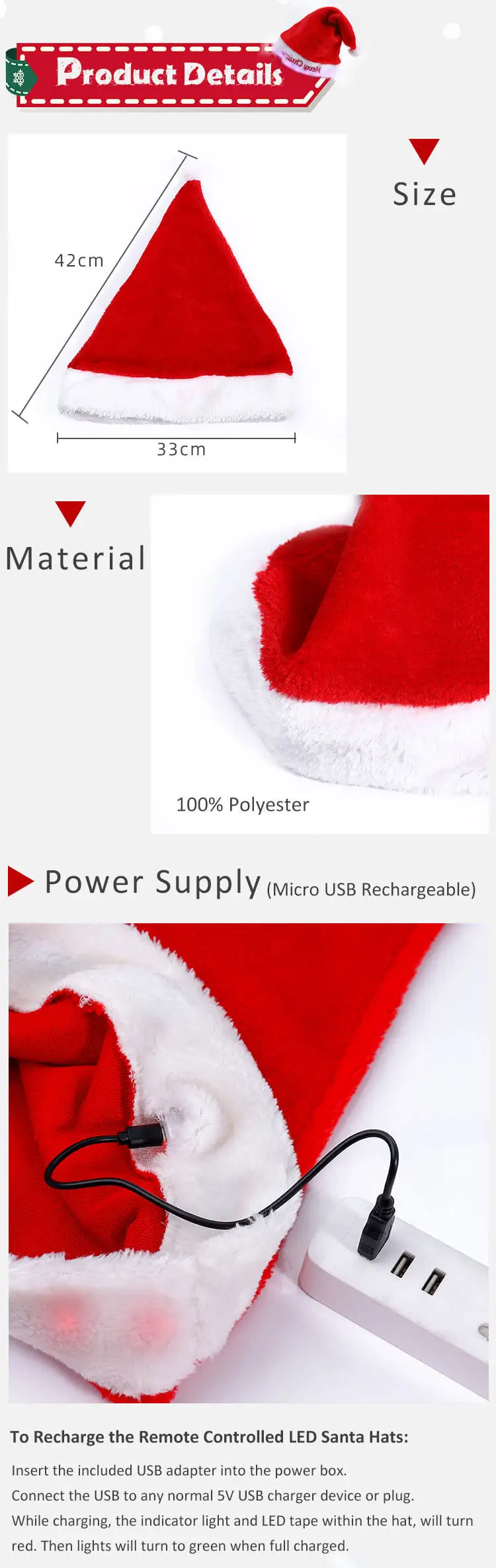 LED Christmas hat (22)