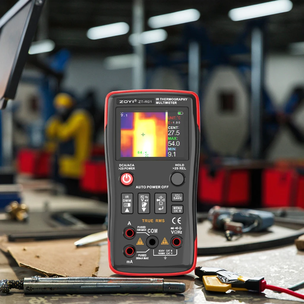ZOYi ZT-R01 Portable Thermal Imager Digital Multimeter 2 in 1 for