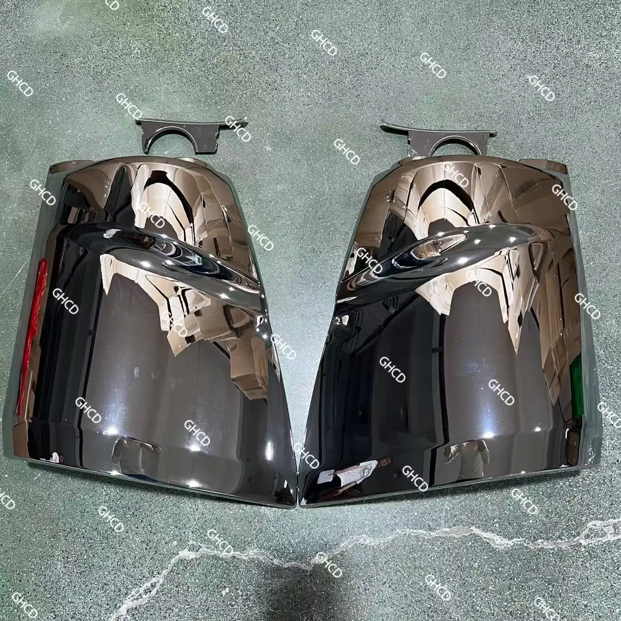 product ghcd factory price high quality chrome plated corner panel for japanese truck for mitsubishi canter hino isuzu made plastic-5