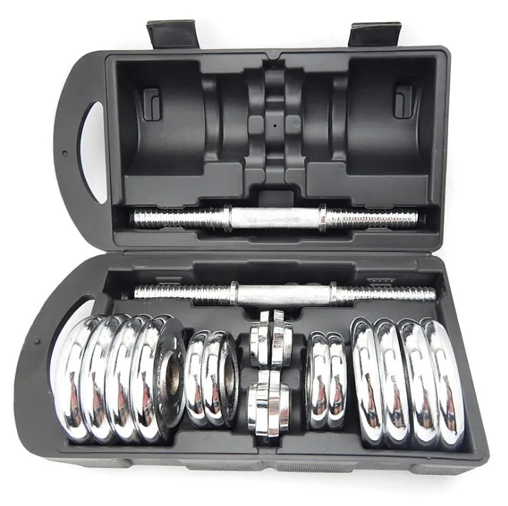 
Chromed Dumbbell Chrom polished Dumbbell set adjustable Dumbbell 