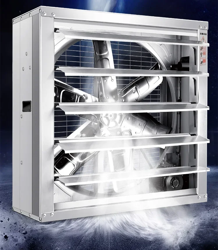 Cooling Temperature Control Fan, 800mm, 500mm, Cast - detail 16