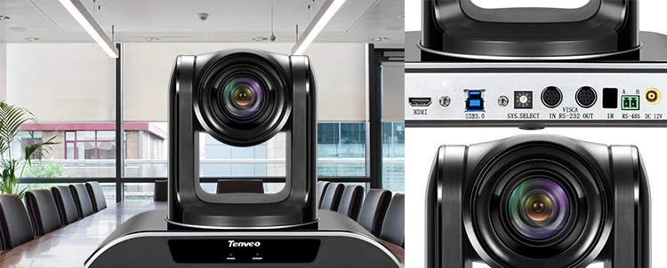 10X Zoom PTZ remote cameras