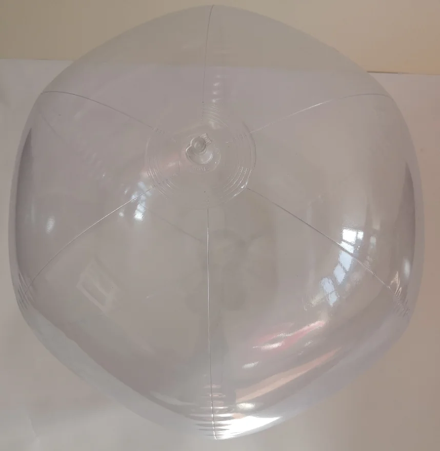 giant clear beach ball