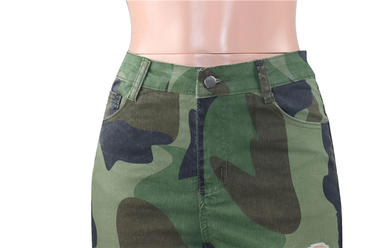 2019 Fashion High Stretchy Camouflage 