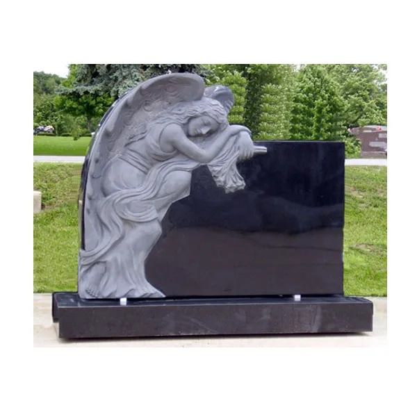 
Natural Granite Material Angel Design Tombstone, Angel Sculpture Monuments 