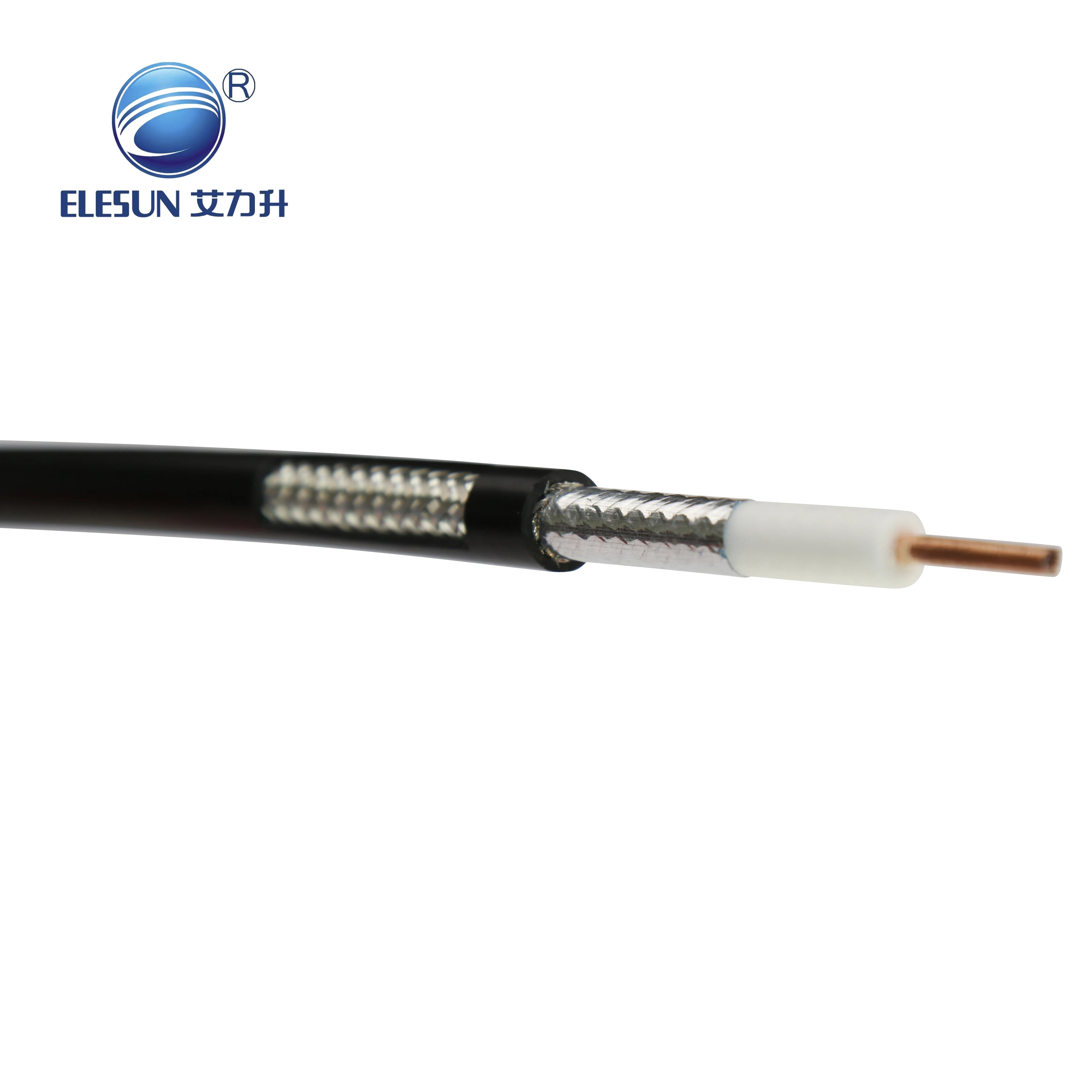 Fábrica OEM de alto desempenho melhor preço amplificador de sinal de telefone de 50 Ohm 3D-Fb cabo coaxial RF de baixa perda para fornecedor de comunicação