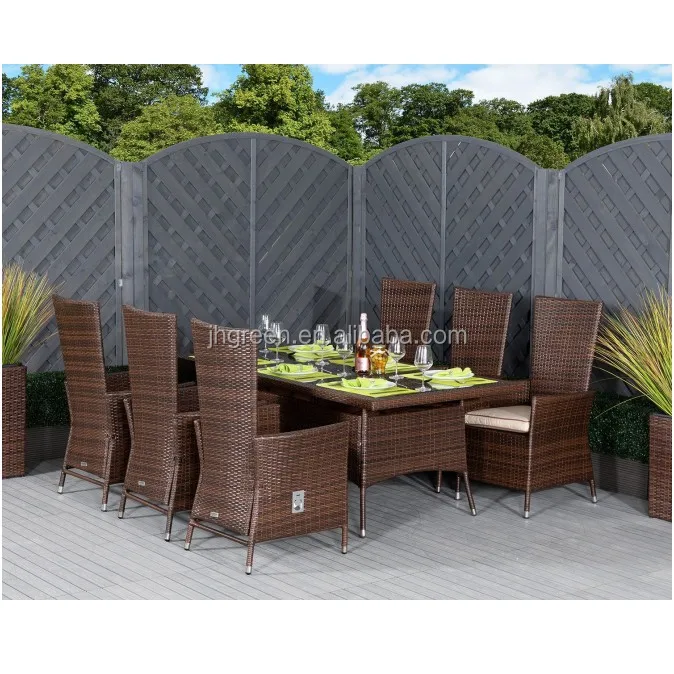 Wicker Square Dining Table Sets With Outdoor Folding Chairs Wicker Square Dining Table Sets