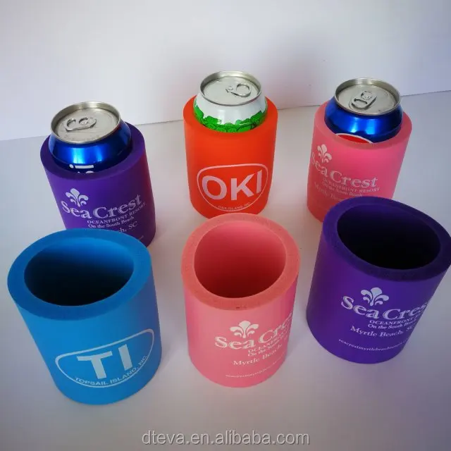 Custom Colorful Beer Can Nbr Foam Rubber Sleeve Rubber Cup Cooler Cover ...