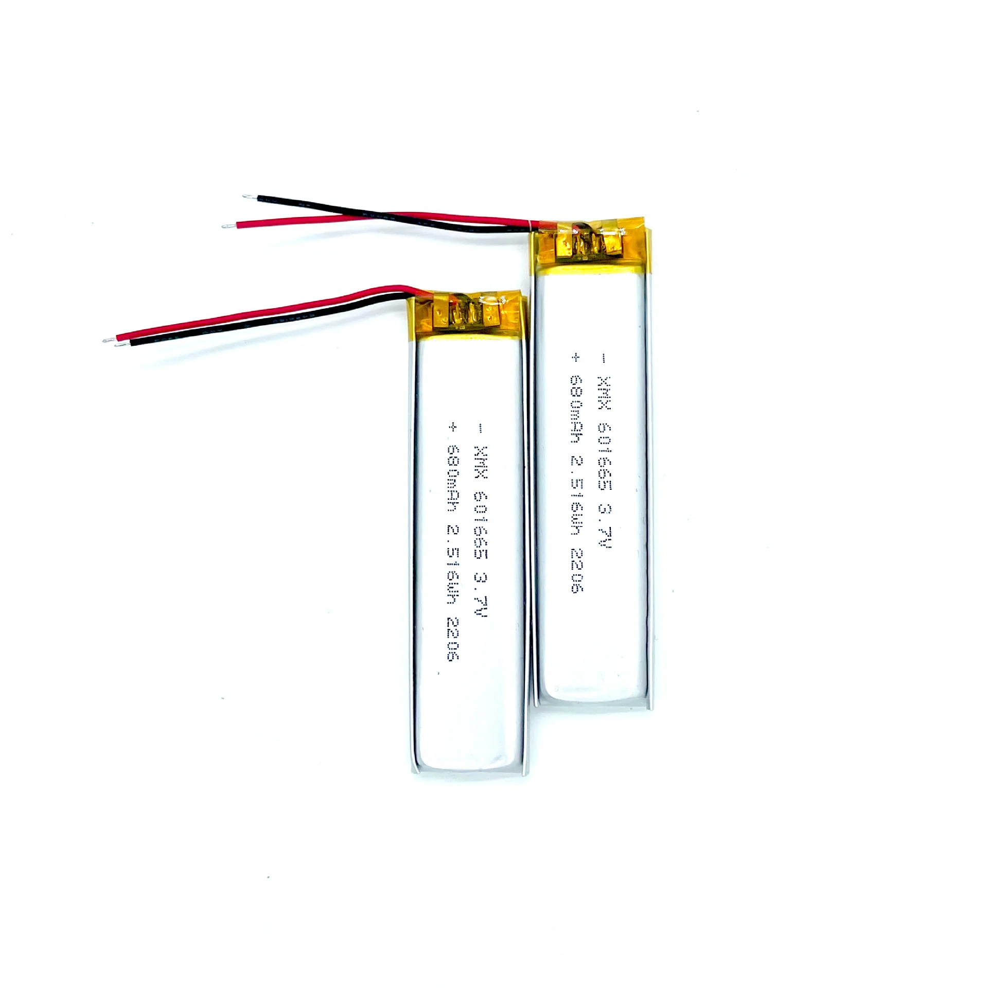Rechargeable 601665-680mAh Li-polymer Battery for Reading Pen & Recording Pen Portable Devices-in Stock 1 Year Warranty