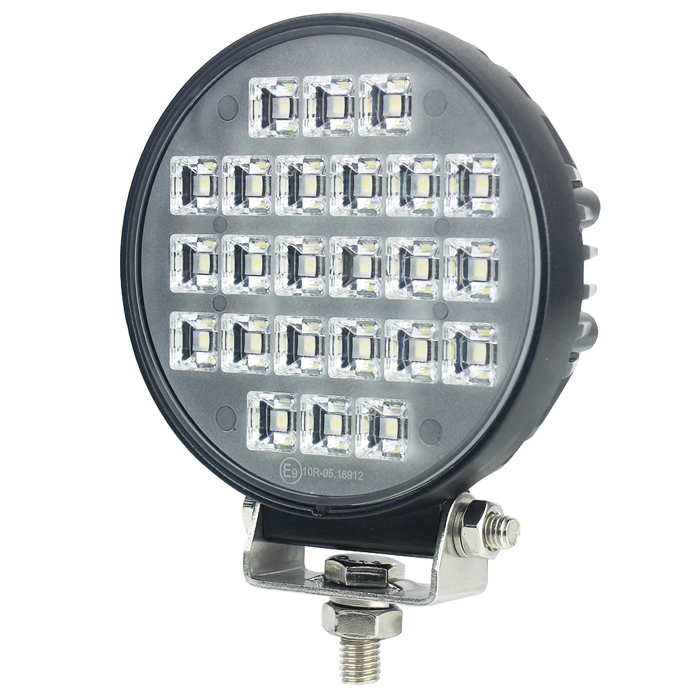 4.5Inch 24w Round LED Work Light Spot Flood Beam Driving Lamp For Car Truck Tractor Boat Trailer 4x4 SUV ATV