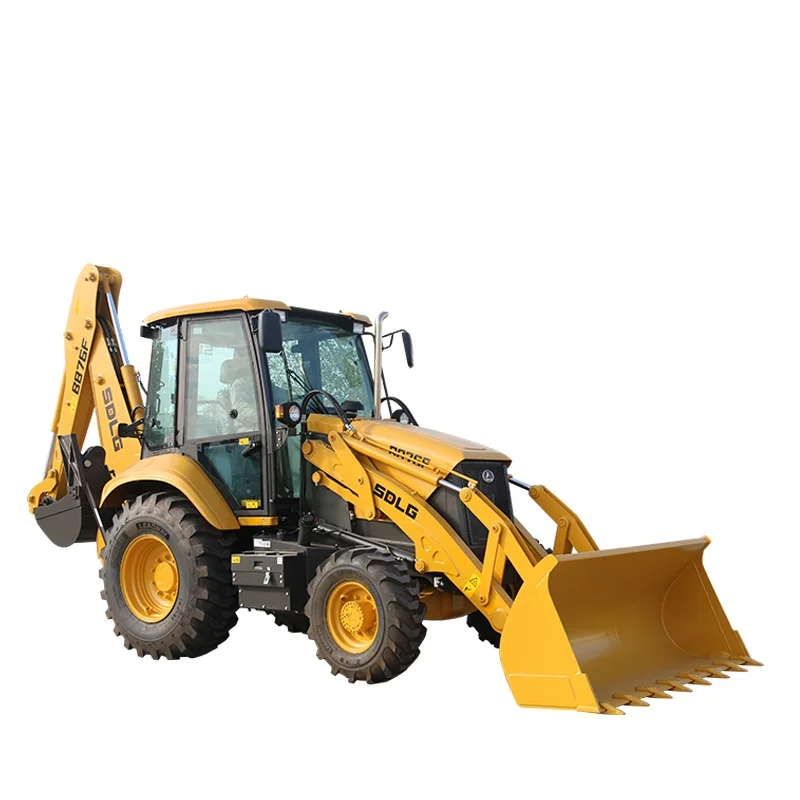 Hot Sale Small Backhoe Loader B876f With Bucket And Backhoe For Sale