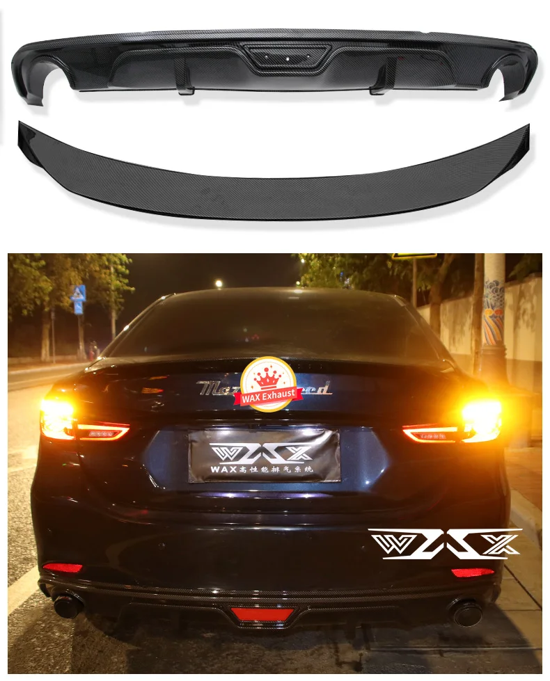 Exhaust Catback Muffler For Mazda 6 Mazda6 ATENZA 2012-2021Stainless Steel Pipe Exhaust Automotive Exhaust System