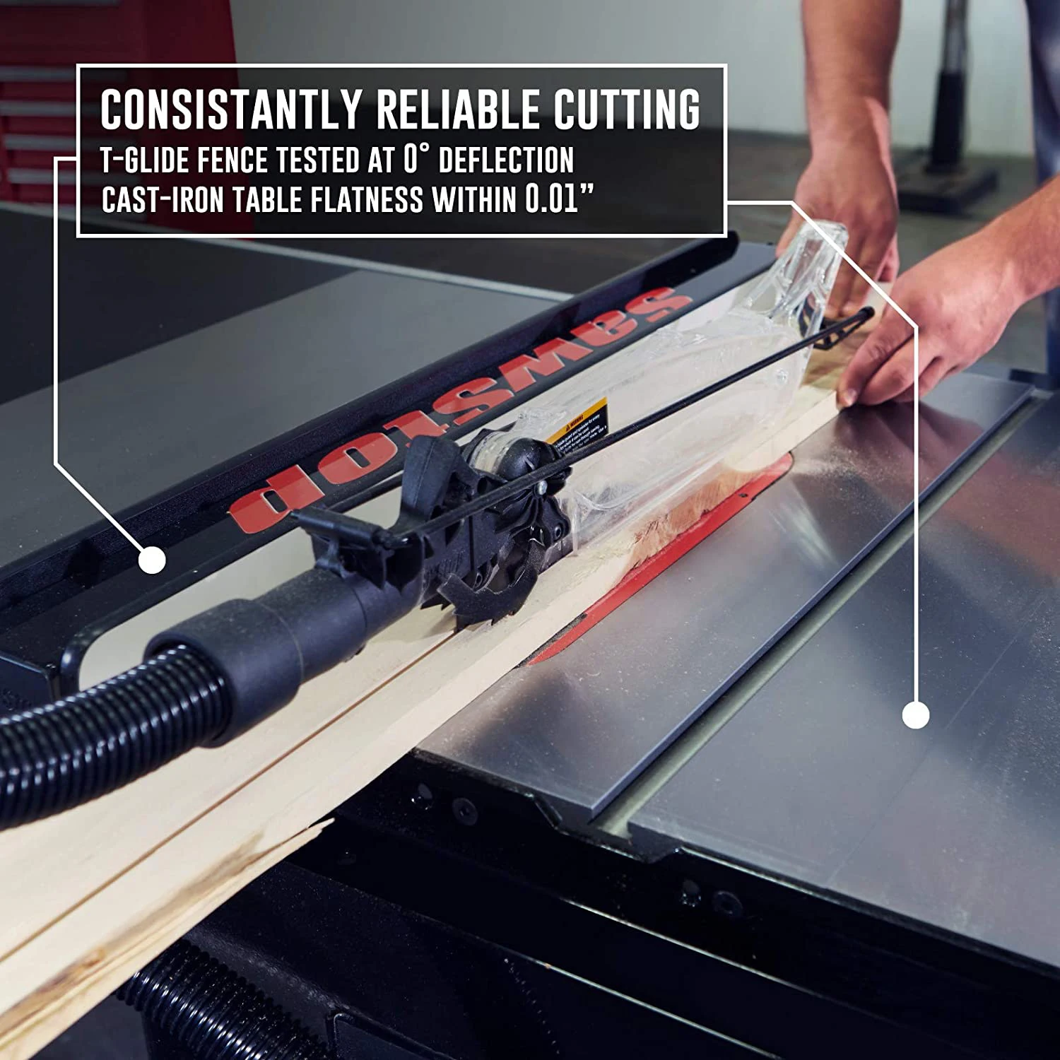 Sawstop 10inch 3hp Professional Table Saw Pcs36 With 36inch Rip Fence