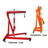 Hydraulic 2 TON FOLDING SHOP CRANE Mobile Engine Hoist Lifter Workshop Lift