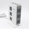 American plug outlets power extension socket with USB ports