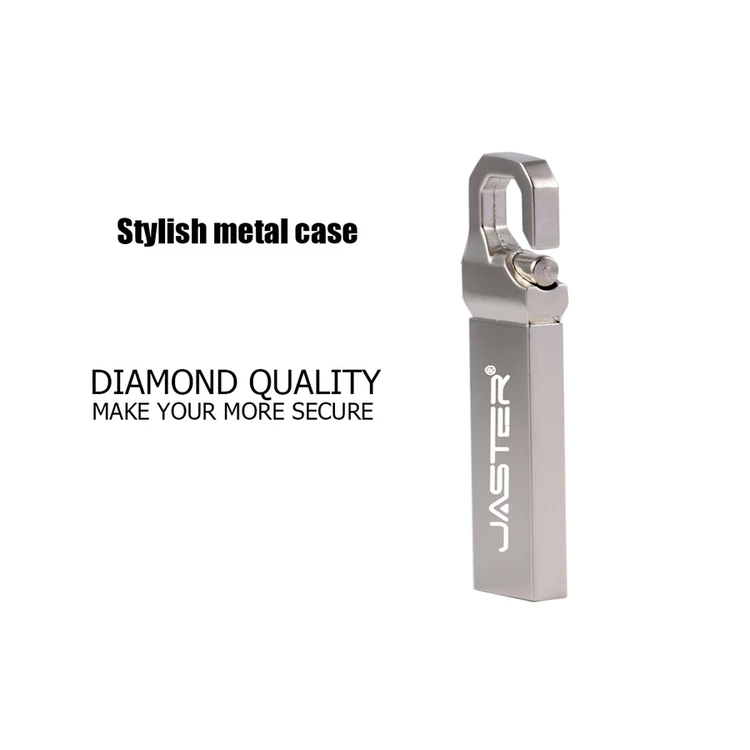 JASTER USB Flash Drive 64GB Metal Pendrive High Speed Memory Stick 4GB 32GB Pen Drive Real Capacity 16GB USB Flash Custom LOGO - ANKUX.COM