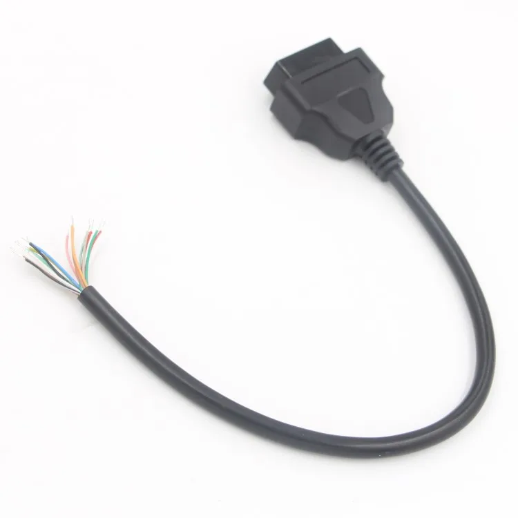 Obd2 Obd Ii Obd 2 Opening Cable 16 Pin Female Extension Connector Diagnostic Wire Cord Extender