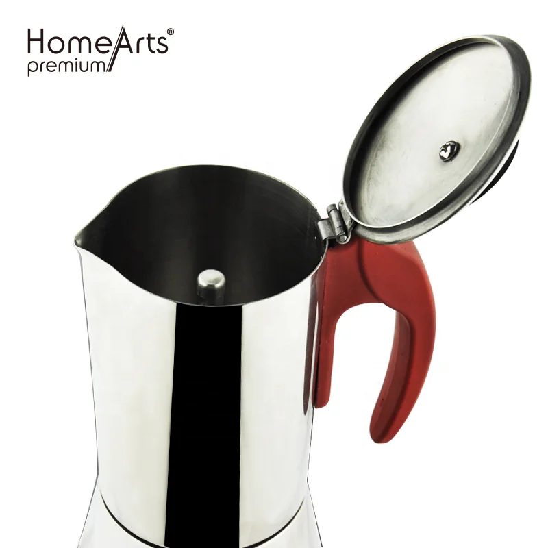 Best Quality 304/430 Stainless Steel Coffee Maker With Soft Touch