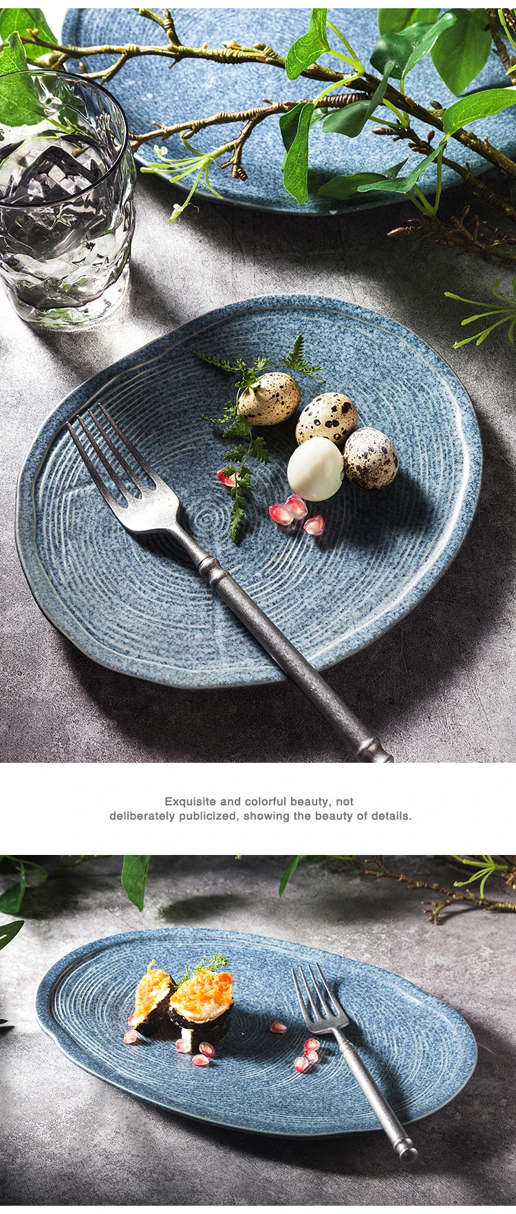 Wholesale Yayu Japanese Style China Dining Dishes Bowls Plates Set Homeused Porcelain Dinner