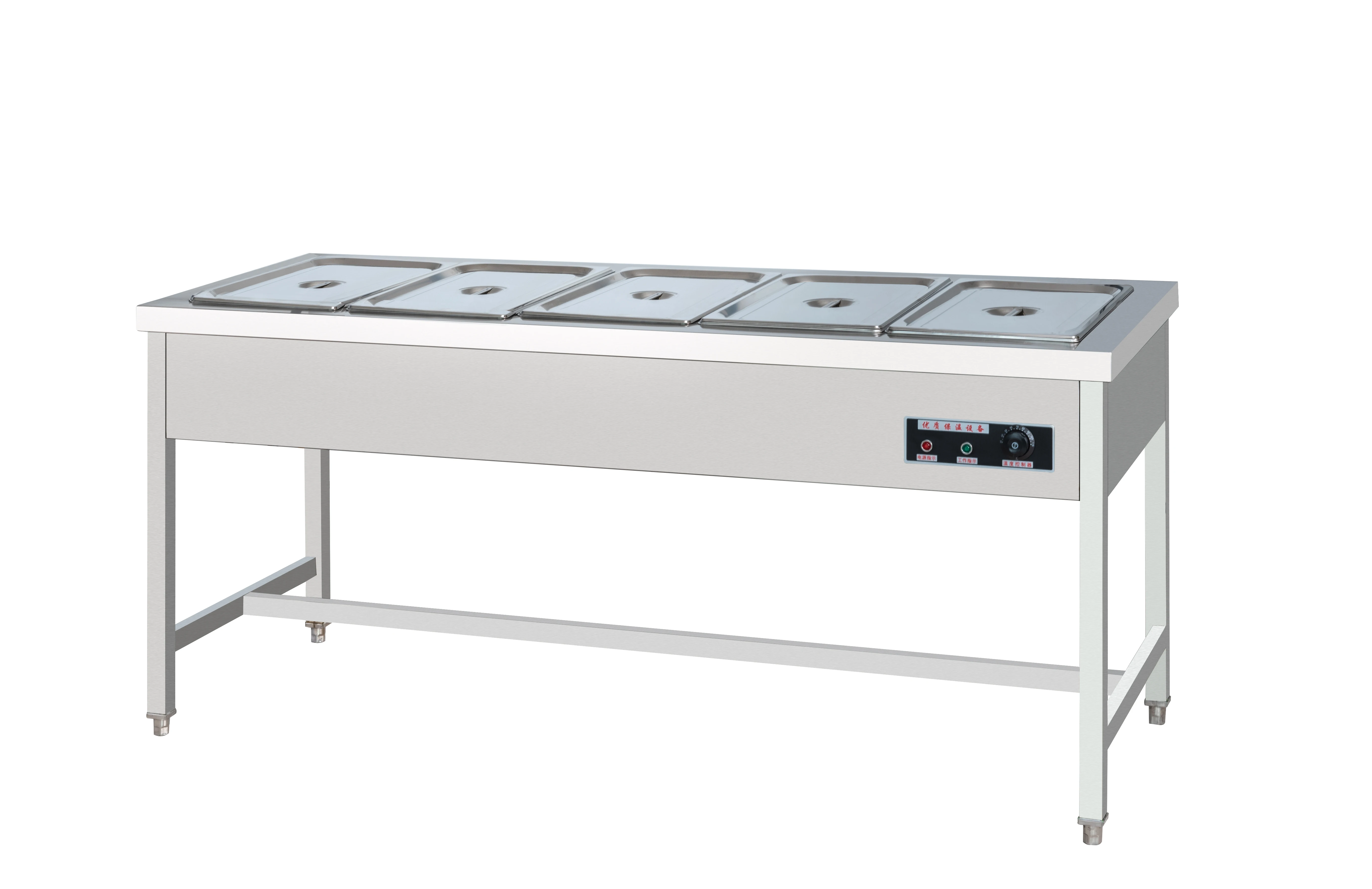 SS 304 Buffet Server Food Warmer Commercial With OEM ODM Service