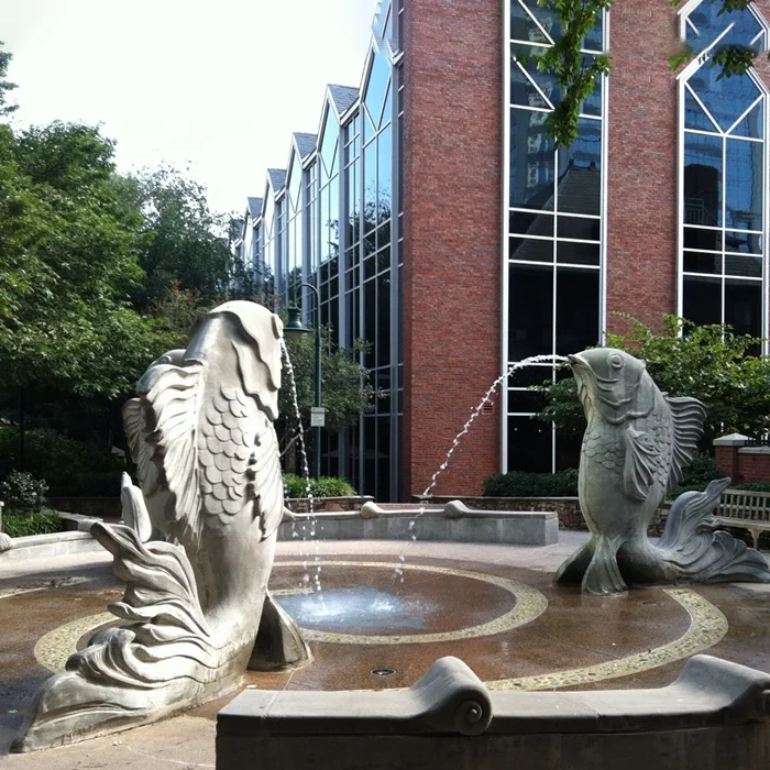 Фигура в виде рыбки для фонтана - очаровательное оживление воды