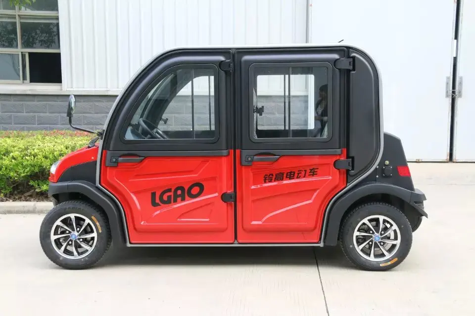 good price 4 seats mini electric car with 4 wheels