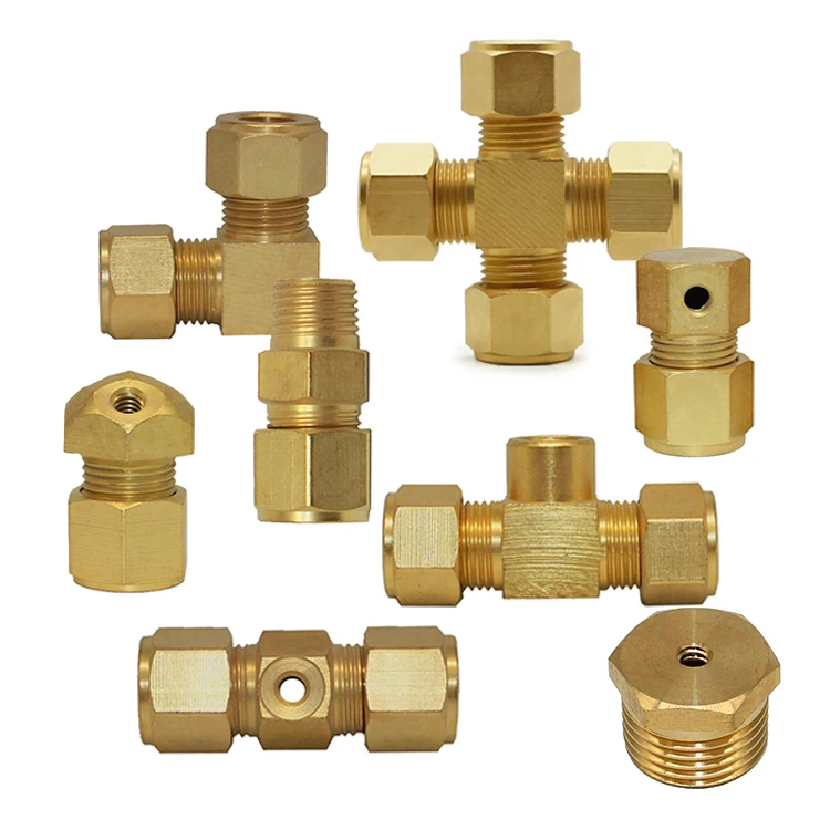 2020 New High Pressure Brass Cross Elbow Pipe Fittings For Fog Nozzle