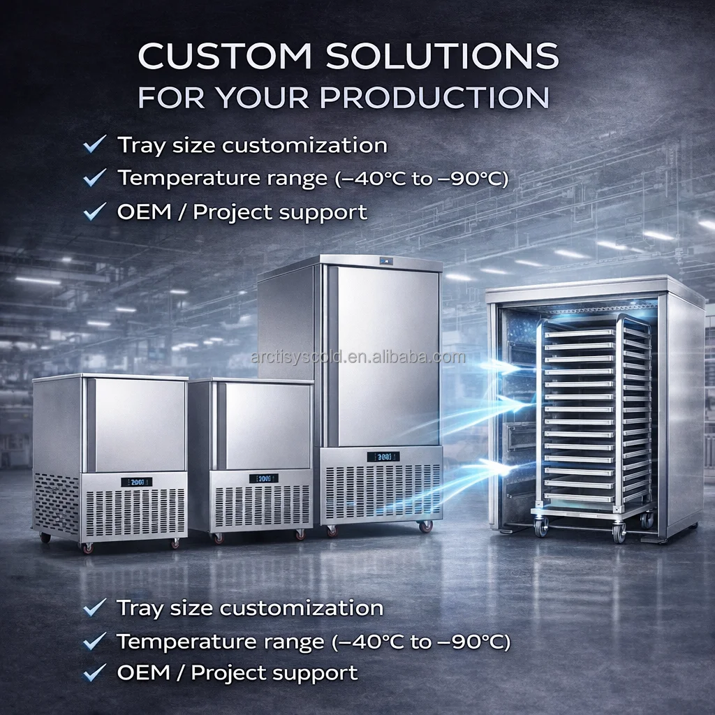 Blast Freezer, 5 Trays, 1.5 - detail 6