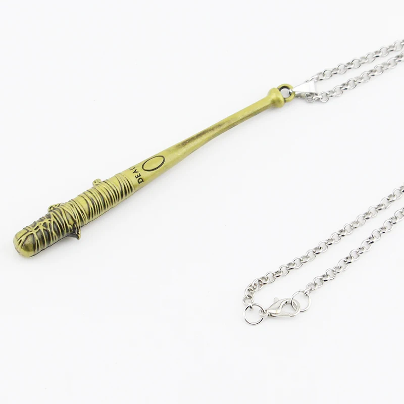 *BLOOD DRENCHED* Negan Lucille Bat ***Necklace*** ~~The Walking Dead~~***NEW*** 