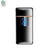 Hot sale usb rechargeable lighters custom logo wholesale mini e lighter heating coil cigarette lighter for smoking