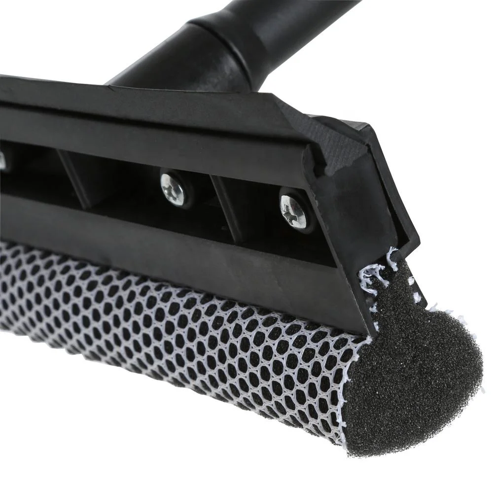 detachable long handle car window squeegee with 20in handle