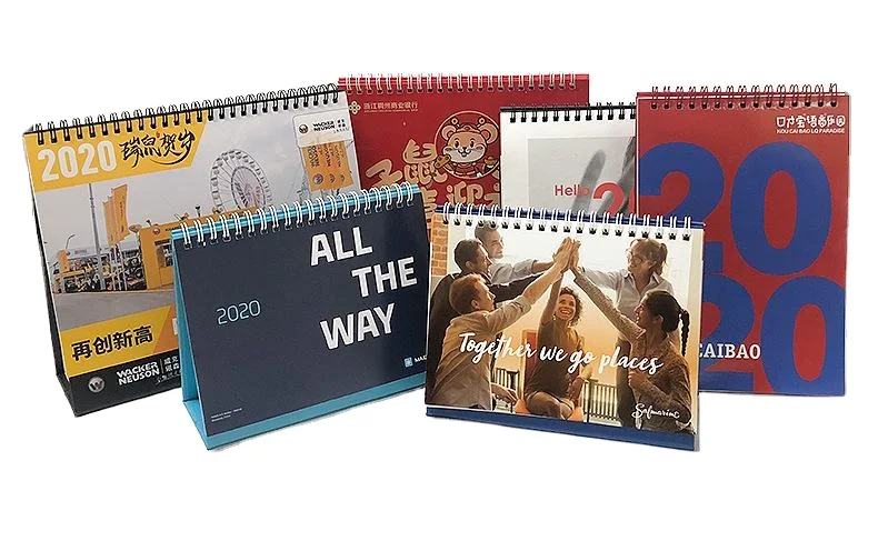 Customised Full Color Daily Perpetual Desk Calendar Printing Custom ...