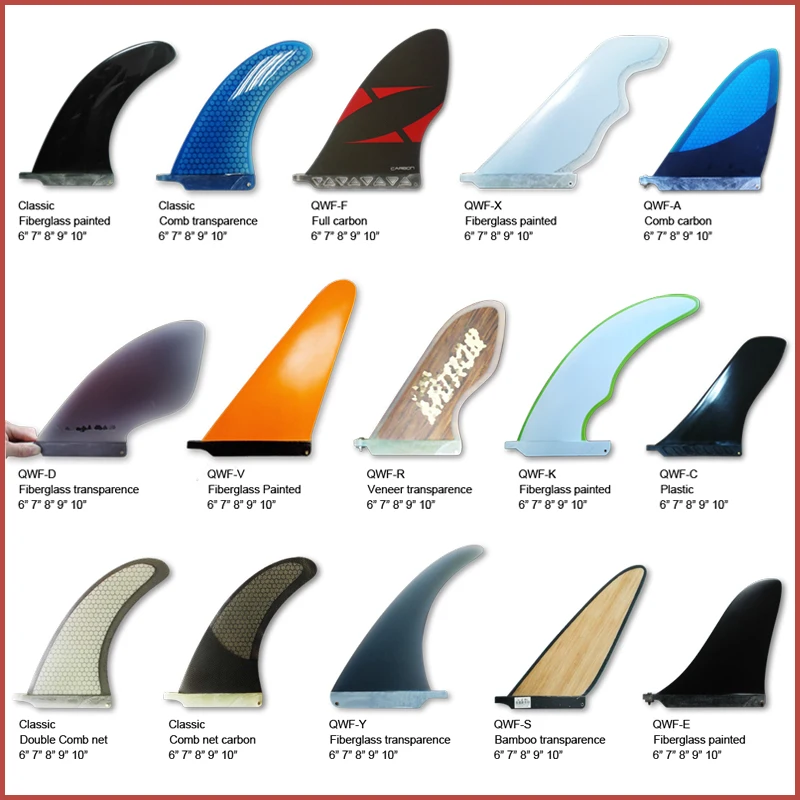 Good Quality All Carbon Windsurf Fins Cnc G10 Fins Custom Epoxy Deep