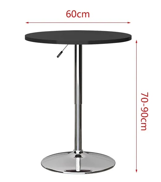 Outdoor bistro high bar table aluminium bar table and chair