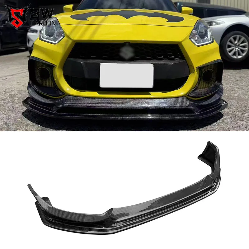 ZC33S Carbon Fiber Front Lip for Suzuki Swift - High Quality