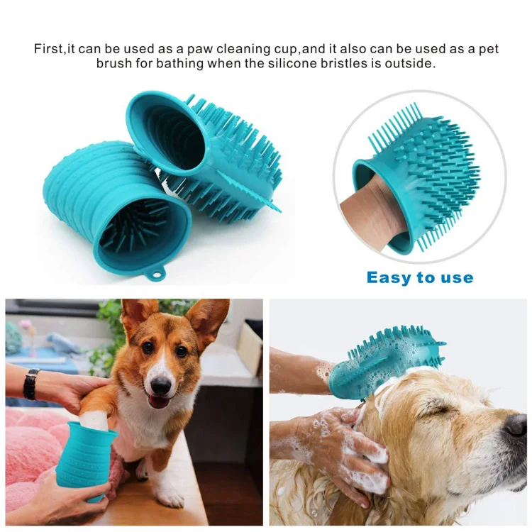 New Design Factory Cost Dog Paw Cleaner Portable Pet Foot Washer Cup