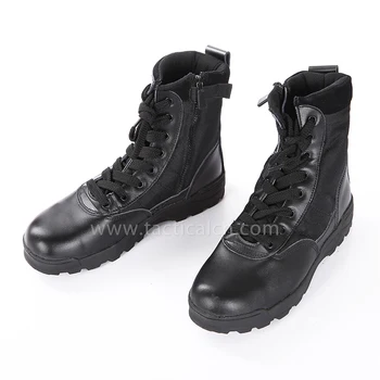black military shoes