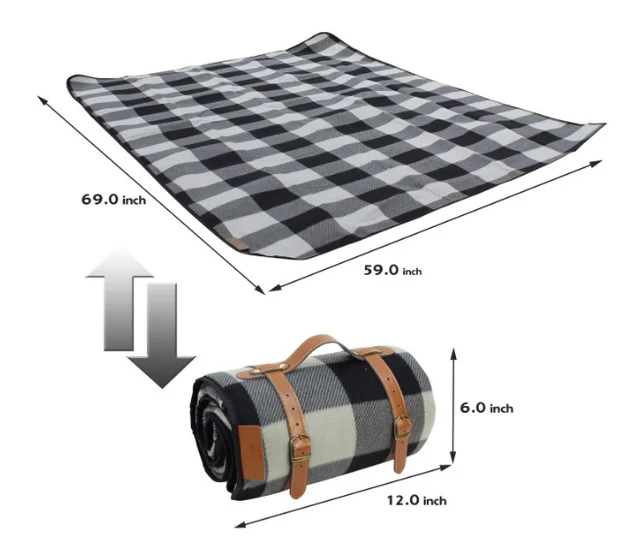 High Quality Blankets In Bulk Outdoor Portable Moving Waterproof Picnic