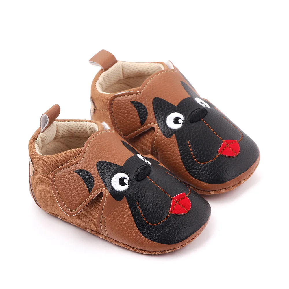 Lovely Dog Design Baby Shoes Boy Girl Walking Shoes Children Casual Shoes Wholesale supplier