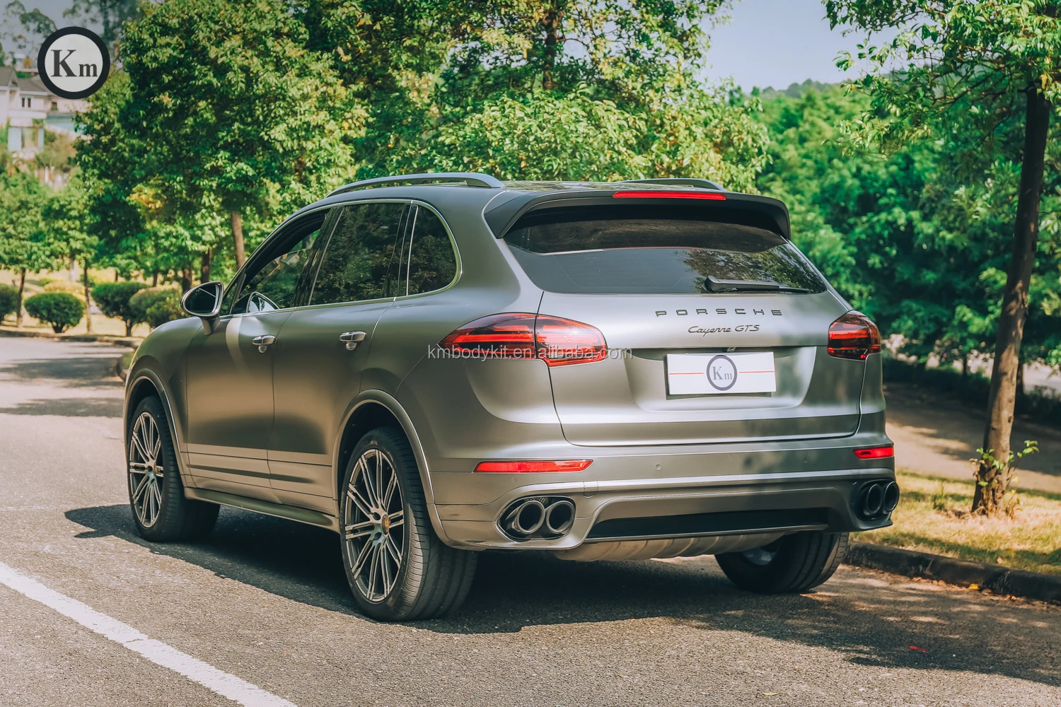 Km For Porsche Cayenne 958 20152017 Upgrade Gts Style Bumper Body Kit