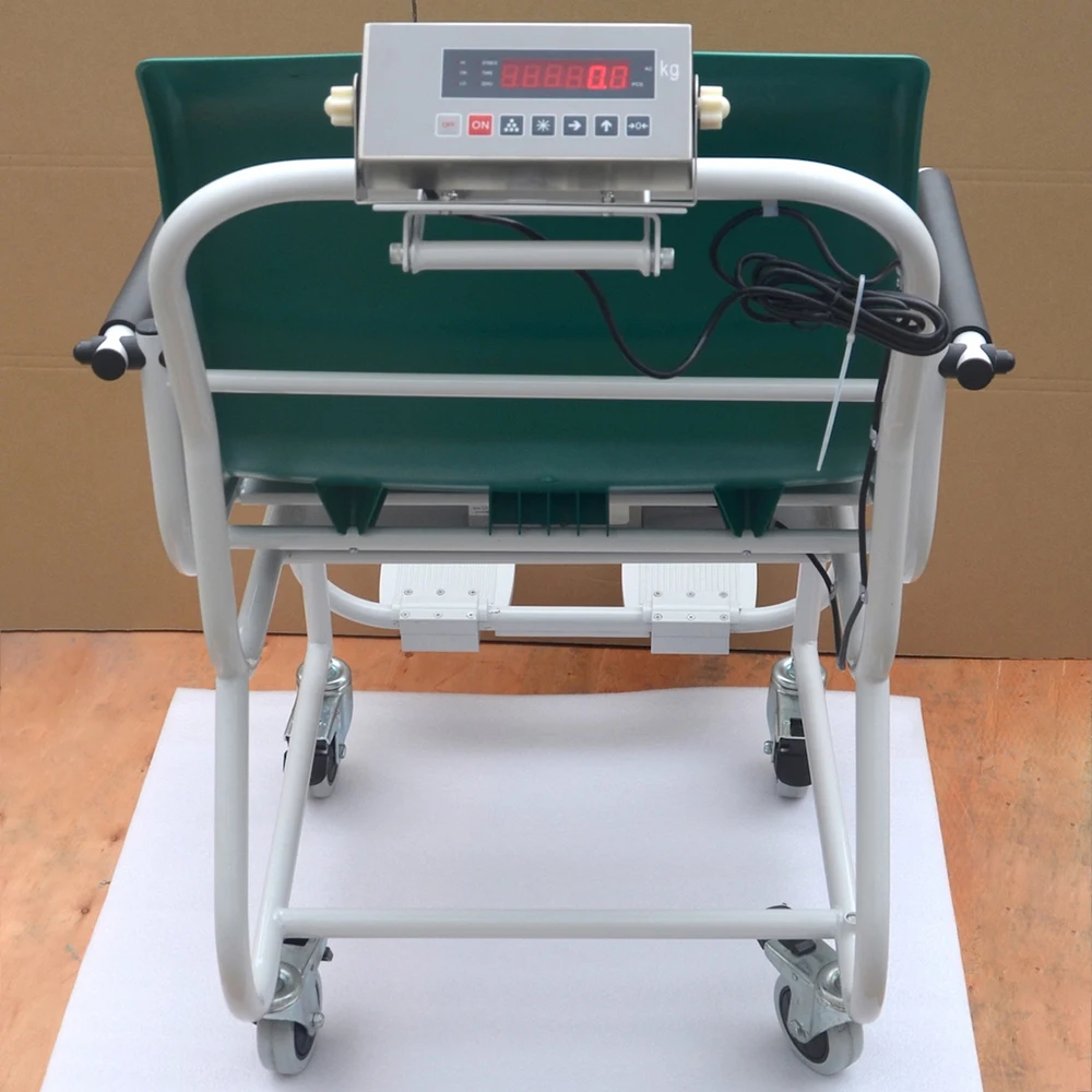 Medical 200kg Bariatric Seat Digital Chair Scale 400lb For Hospitals