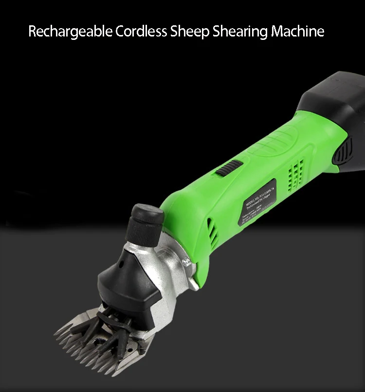 Cordless Rechargeable Sheep Electric Hair Shearing Machine Dc12v