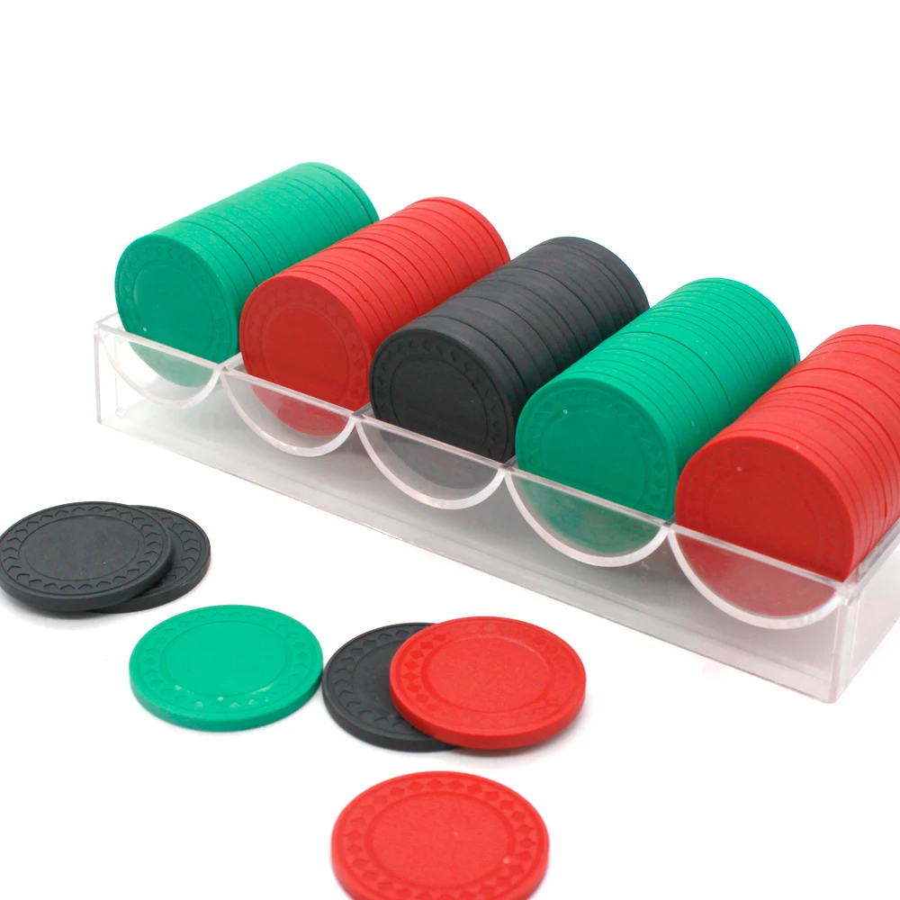 Custom Logo Cheap 40mm Casino Abs Iron Casino Blank Poker Chips