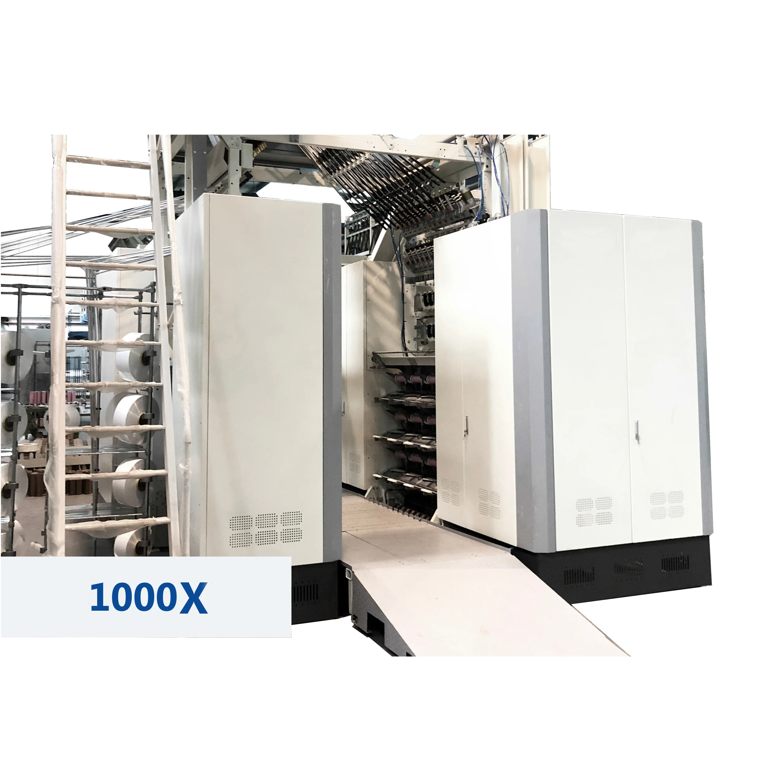 
1000X POY to DTY high speed draw texturizing machine with spandex feeding divice 